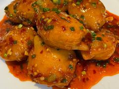 鱼香茄饼-永乐饭店