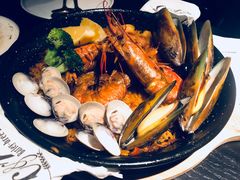 西班牙传统海鲜烩饭-C&R西班牙餐厅