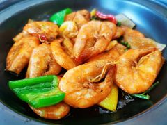 鲜花椒焗大虾-祈胜邨•顺德鱼生•顺德菜(容桂店)