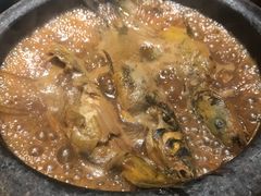 白洋淀石锅嘎鱼-小放牛炒菜馆(三丰店)