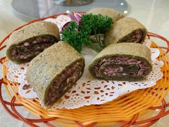 绿茶红豆薄撑-顺德人家食府(黄金广场店)