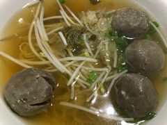 牛丸汤面-百福麵家(新馬路店)