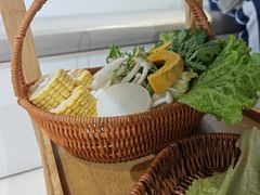 蔬菜拼盘-濠七糟粕醋•海南酸汤火锅(中关村店)