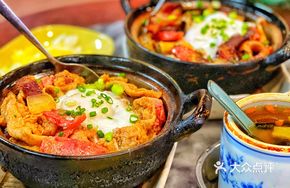 Three-Cured Beef with Egg Nest