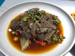 鲜椒浸脆毛肚-付掌柜在成都·热炒砂锅集(金禾店)