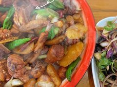 新疆大盘鸡-舜玉老孙家鲜炒大盘鸡(土屋路店)