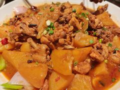 招牌大盘鸡拌面-清真·老兰家(兴善寺西街总店)