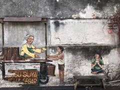 -槟城街头艺术街区