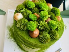宇治抹茶小雏菊-小苍兰风铃草蛋糕甜品(沈阳店)