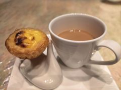 奶茶配蛋挞-8餐厅(新葡京酒店)