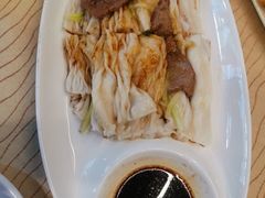 爽滑牛肉肠-强记鸡粥美食