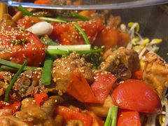 -贵州辣子鸡番茄鸡