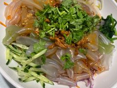 自制拉皮-沽上民肴·海鲜锅贴·天津菜(福州道鸿正家园店)