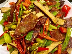 腊肠炒香干-文杰餐馆(南洪时尚风情街店)
