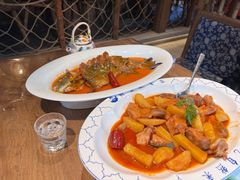 鰉鱼炖土豆-胖姐渔村(中源大道店)