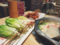 生菜-袁记串串香火锅(郑和中路店)