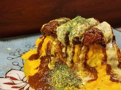 芝士咖喱炸猪排蛋包饭-Hey!蛋包饭(中山店)