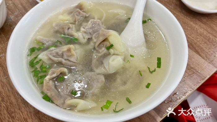 草桥清真牛肉锅贴扁食店牛肉馄饨图片