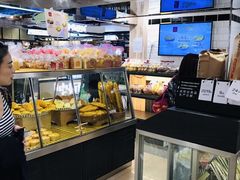 面包甜点陈列柜-山崎面包(第一八佰伴店)