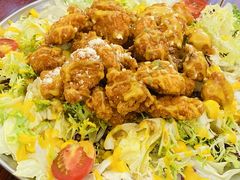 炸鸡块蔬菜沙拉-青春分食(仙林大学城店)