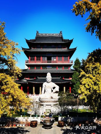 秋天的毗卢寺,红的艳黄的亮绿的沉~