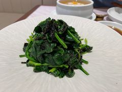 有机菠菜炒紫菜-喜鼎海胆水饺(平安金融中心店)