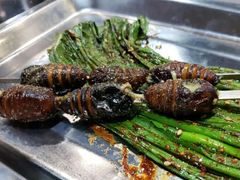 烤蚕蛹-丹东丛炟海鲜烧烤(江艺路店)