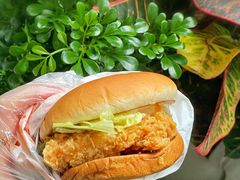 全新黄金SPA鸡排堡-肯德基(星河店)