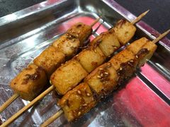 烤鱼豆腐-老黑板筋(顺义总店)