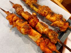 京葱鸡肉串(3串)-冶建镜子·老南昌大排档·江西虾王(总店)