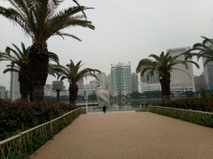 景点&nbsp;白鹭女神远观-白鹭洲公园