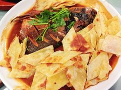 鱼头泡饼-听涛雅苑百味饺子老家菜馆