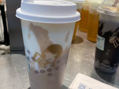 热芋泥波波鲜奶-喜茶(广州番禺奥园广场店)