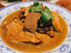 牛肉炖老豆腐-京门老爆三·铜锅涮肉 爆肚(望京店)