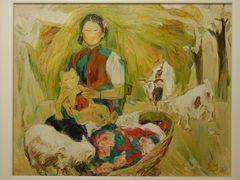 宋贤珍·油画《艳阳天》-上海油画雕塑院