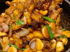 石锅鲍鱼葵花鸡-子霖南山鲜虾面(南山总店)