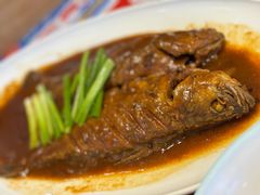 葱烧深海黄鱼-渔家风味·鲅鱼水饺·央视展播·海鲜天津菜(开发区店)