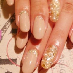 裸陪金依然那么经典-星美甲