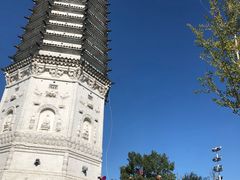 -舍利塔滩地公园-无垢净光舍利塔