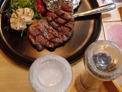 澳洲进口谷饲原切肉眼牛排-百特喜·意大利餐厅(八佰伴镇江店)