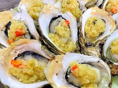 炭烧蒜蓉生蚝-贞姨美食·老字号海鲜大排档