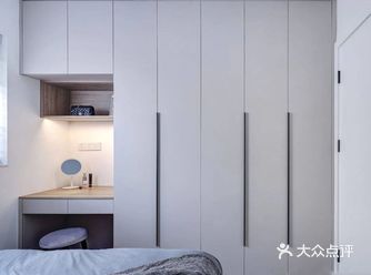 衣柜结合梳妆台一体，呈现简约舒适的睡眠空间！