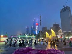 -东港音乐喷泉广场