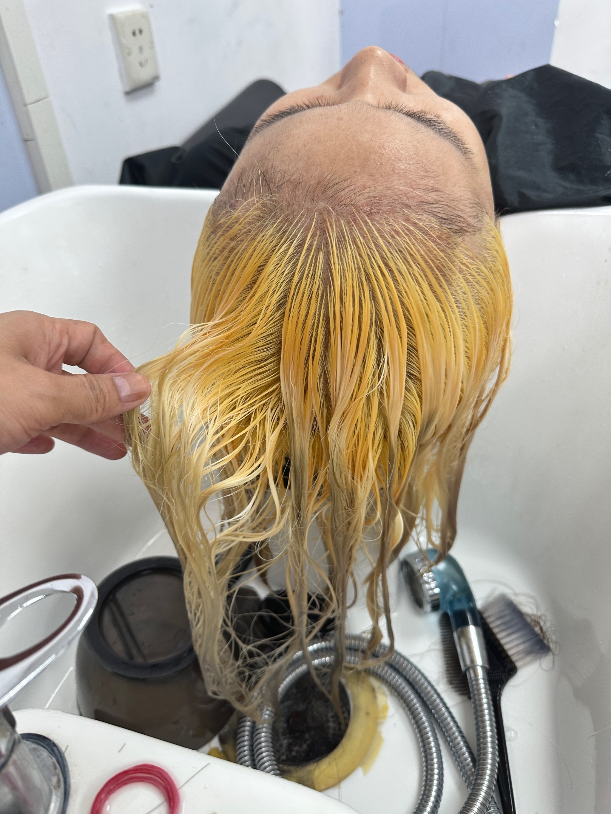 漂染护理心得快速吹干保姆级教程