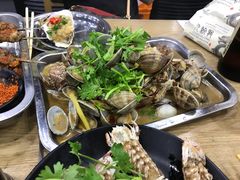 炒花蛤-老虎滩大连海鲜烧烤(建邺云锦路总店)