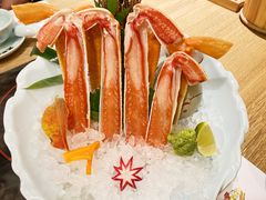 松叶蟹腿刺身-蟹田居·活蟹料理(东城店)