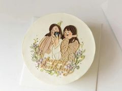 -咖咖熊蛋糕定制·英国蓝风车动物性淡奶油