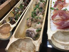 竹筒腊味饭-胡须哥网红竹筒菜