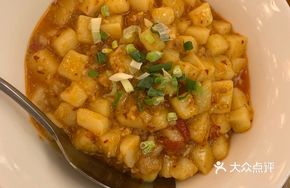 Sautéed Pork and Rice Tofu Soup