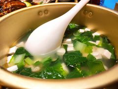 虾滑青菜豆腐汤-兰菊私厨